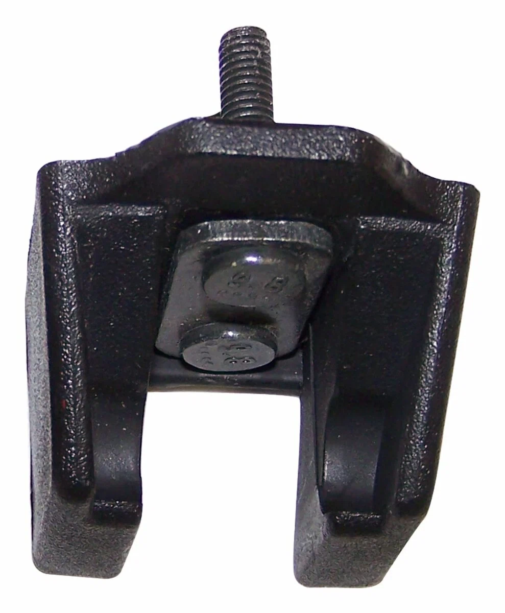 Crown Automotive - Steel Black Hood Catch Bracket - 55176428AC